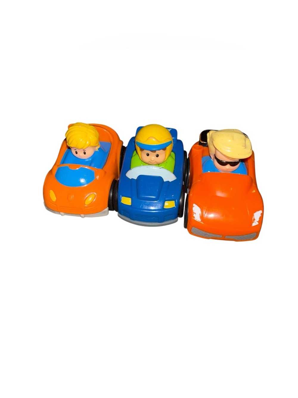 Lot of three FP little people wheelies cars